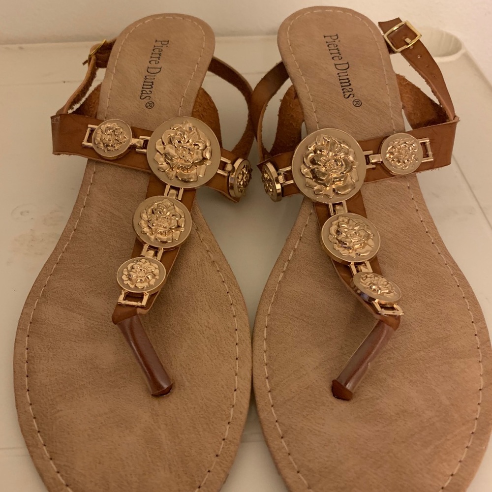 Pierre Dumas Wedge sandals
